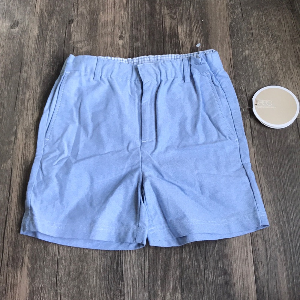 NWT egg by Susan Lazar twill short oxford